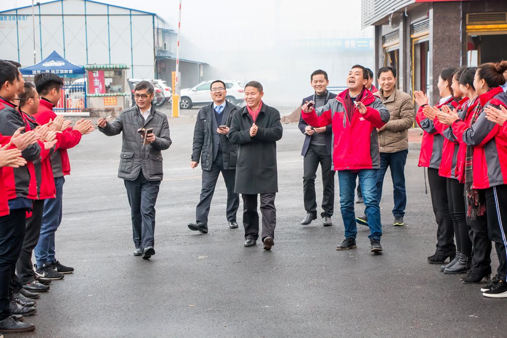 天嬌集團開工大吉！讓我們擼起袖子加油干！